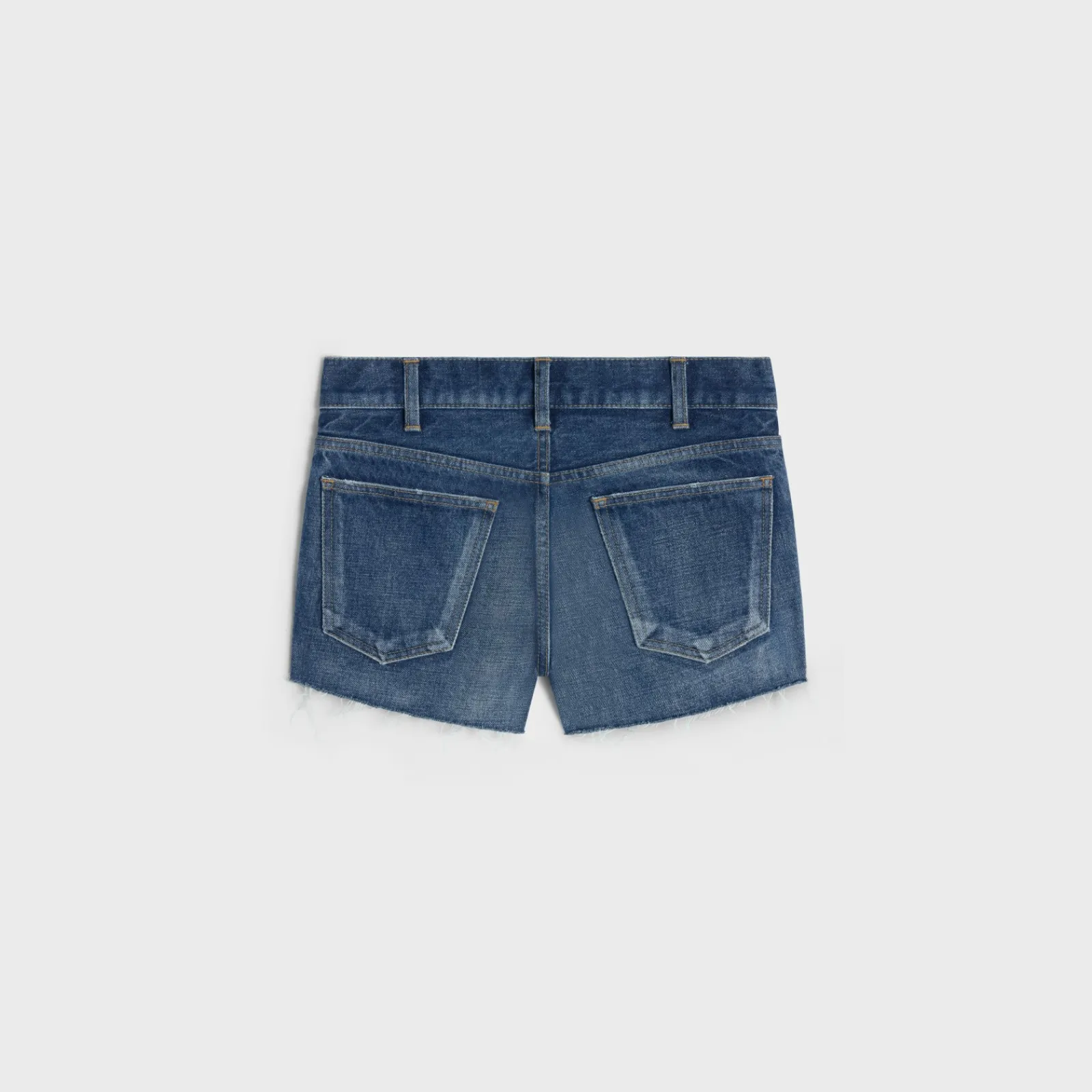 Hot mini shorts in dark union wash denim Women Pants And Shorts | Denim