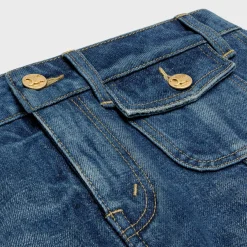 Best mini skirt in dark union wash denim Women Dresses And Skirts | Denim