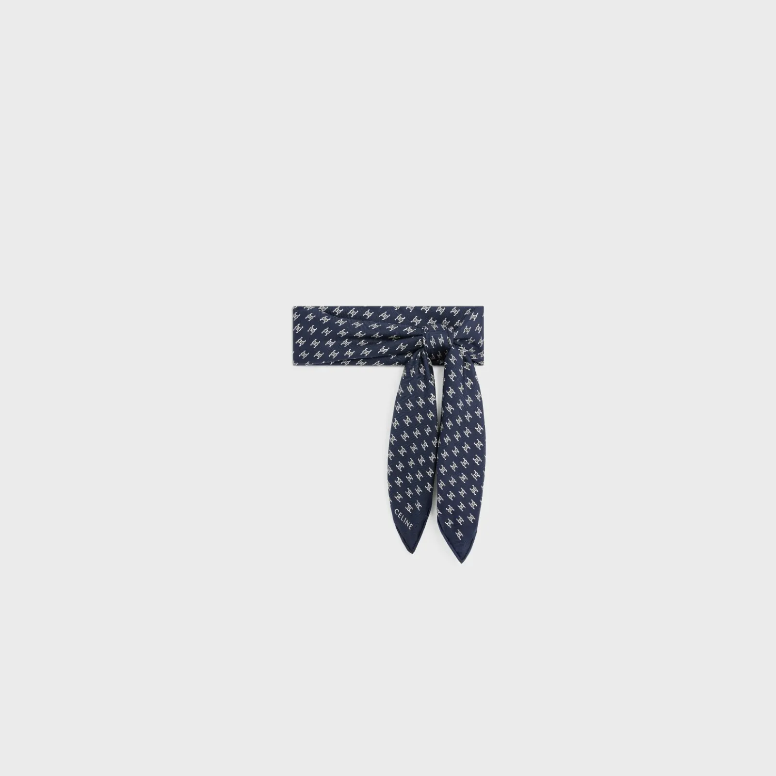 Online mini triomphe bandana in silk twill Women Silk Scarves