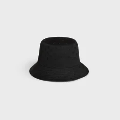 Best mini triomphe bucket hat in cotton Hats And Soft Accessories