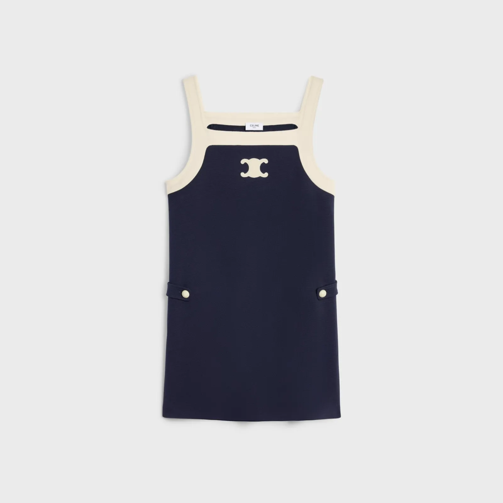Online mini Triomphe dress in wool jersey Women Dresses And Skirts