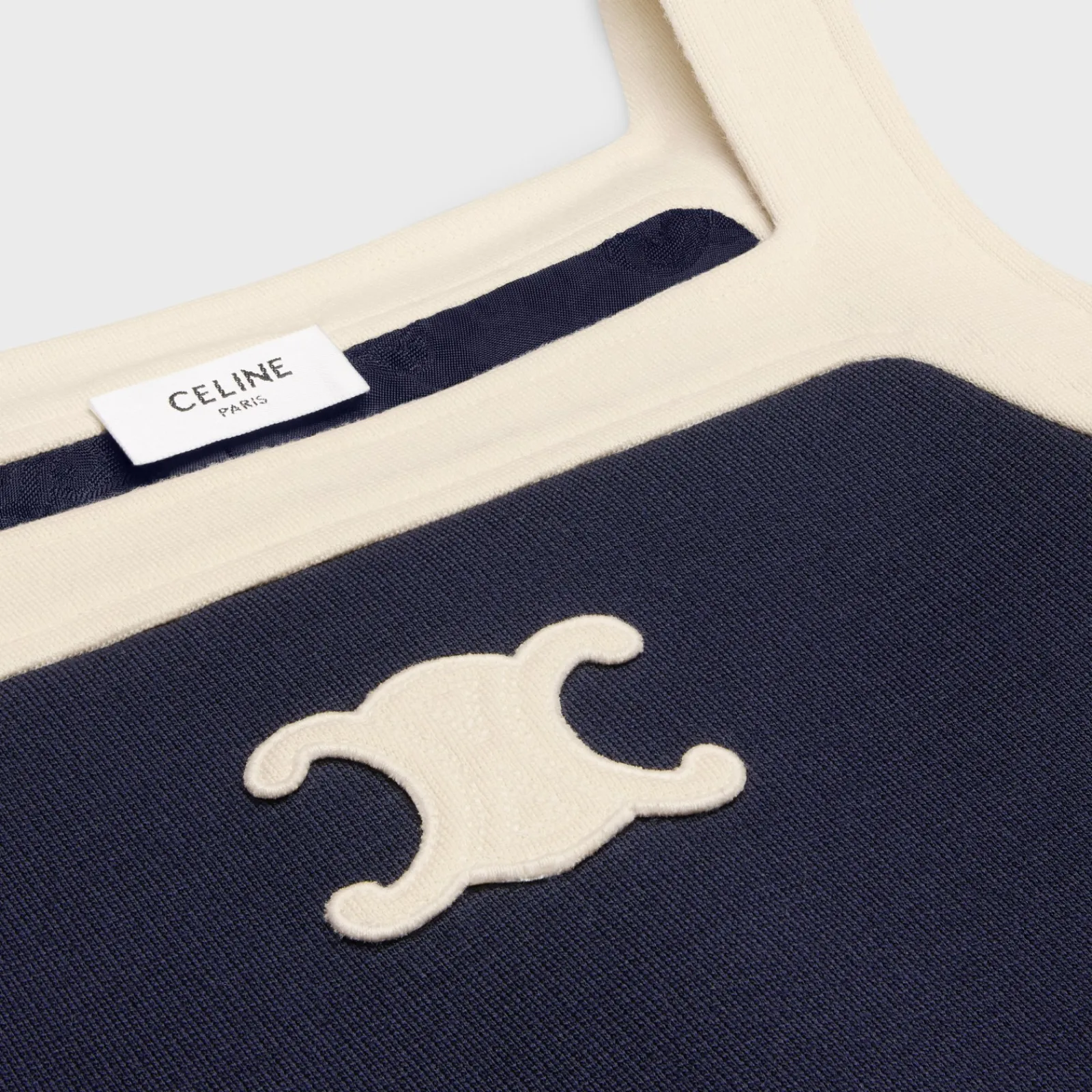 Online mini Triomphe dress in wool jersey Women Dresses And Skirts
