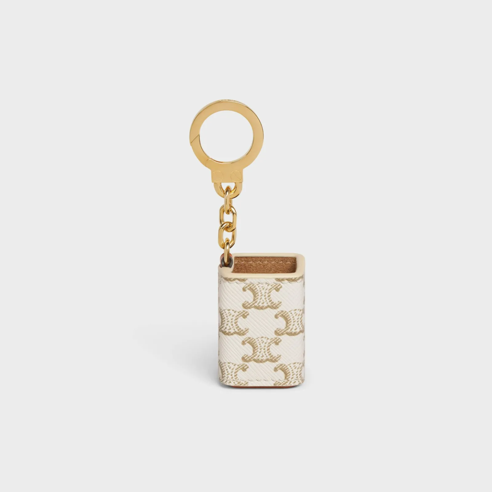 Best Miniature Perfume Holder Charm in Triomphe Canvas and calfskin Fragrances