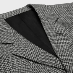 Clearance mods jacket in prince of wales wool Jackets & Trousers
