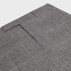 Outlet mods pants in prince of wales wool Jackets & Trousers