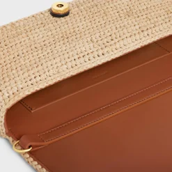 Discount MULTIPOCHETTE in RAFFIA Women More Lines·Other Lines
