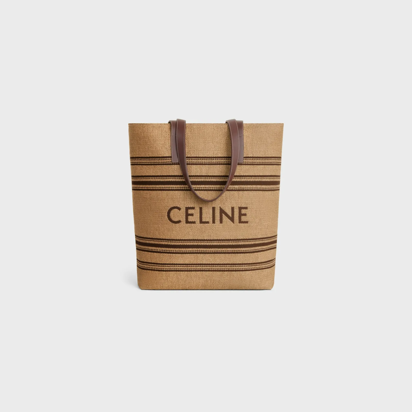 Sale MUSEUM BAG in Textile with raffia effect and calfskin Categories·Business And Travel Bags