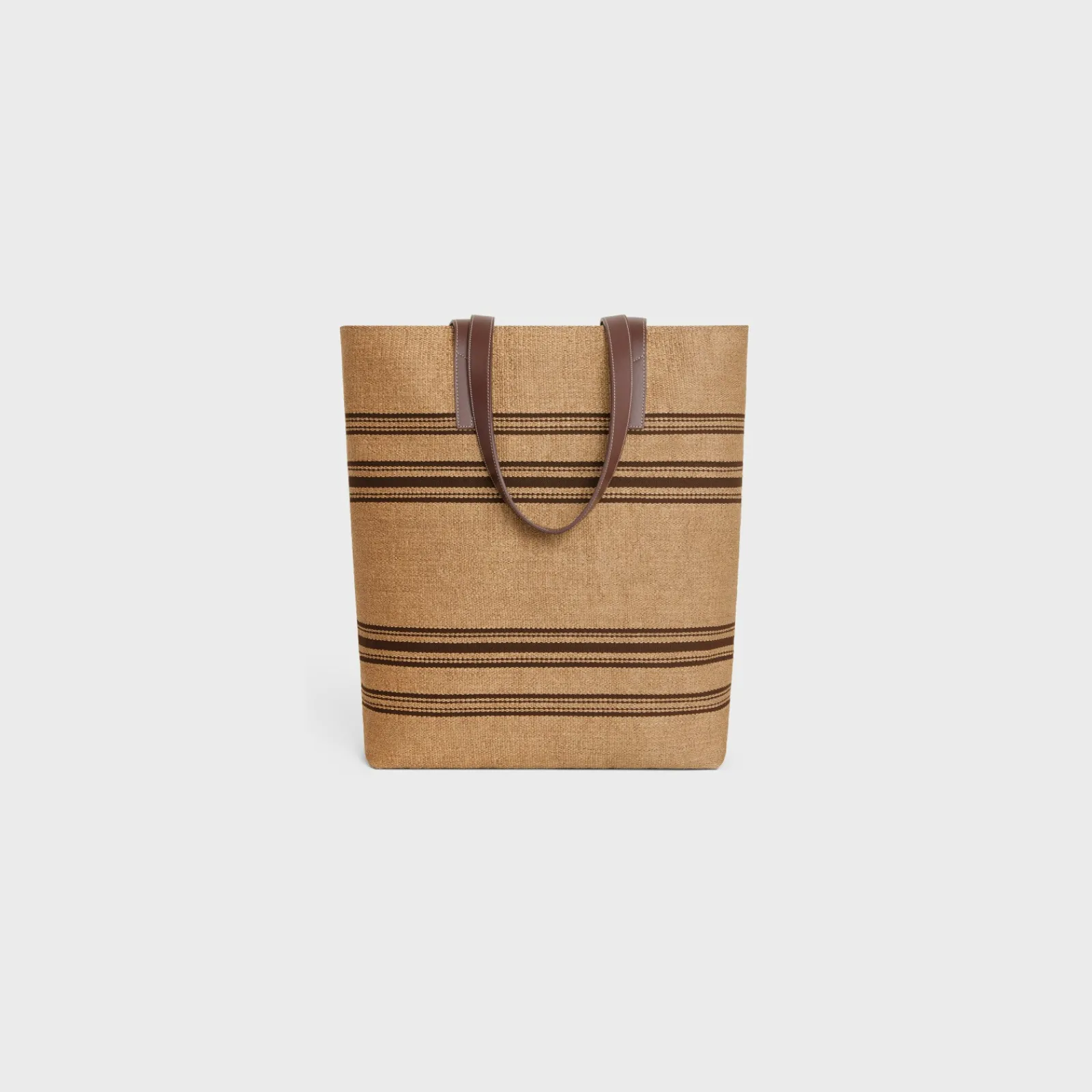 Sale MUSEUM BAG in Textile with raffia effect and calfskin Categories·Business And Travel Bags