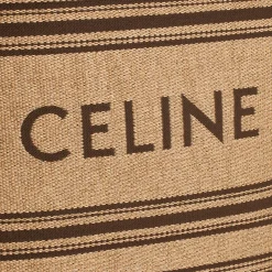 Sale MUSEUM BAG in Textile with raffia effect and calfskin Categories·Business And Travel Bags