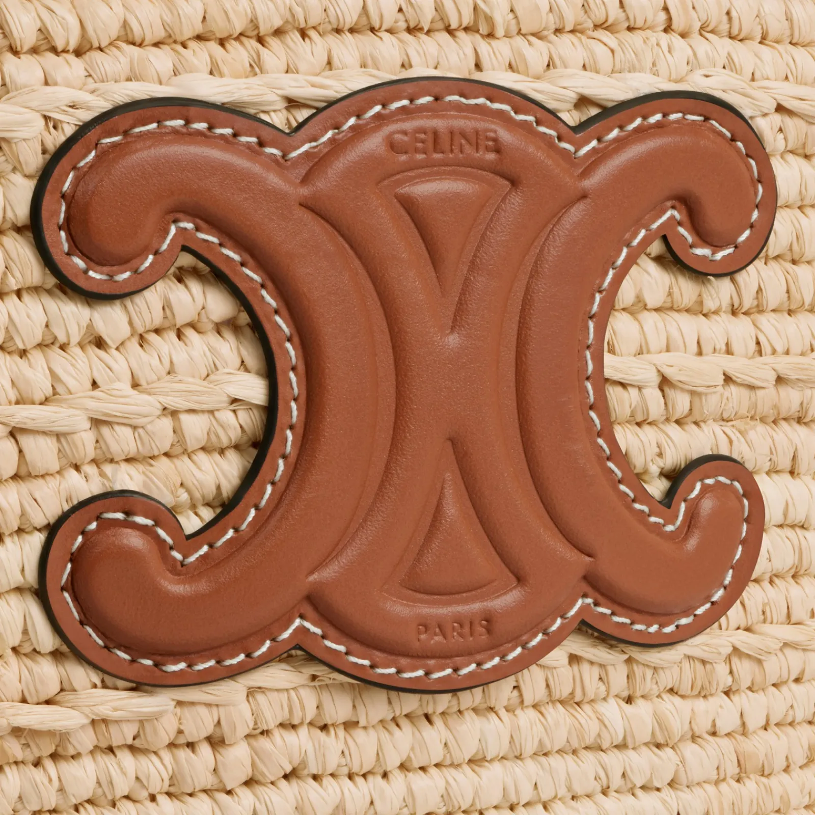 Outlet NANO SUPPLE CLASSIC PANIER in RAFFIA AND CALFSKIN Women More Lines·Other Lines