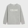 Outlet oversized sweater in ribbed wool Knitwear