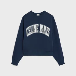 Outlet oversized sweatshirt in cotton fleece Women T-Shirts And Sweatshirts