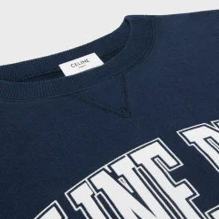 Outlet oversized sweatshirt in cotton fleece Women T-Shirts And Sweatshirts