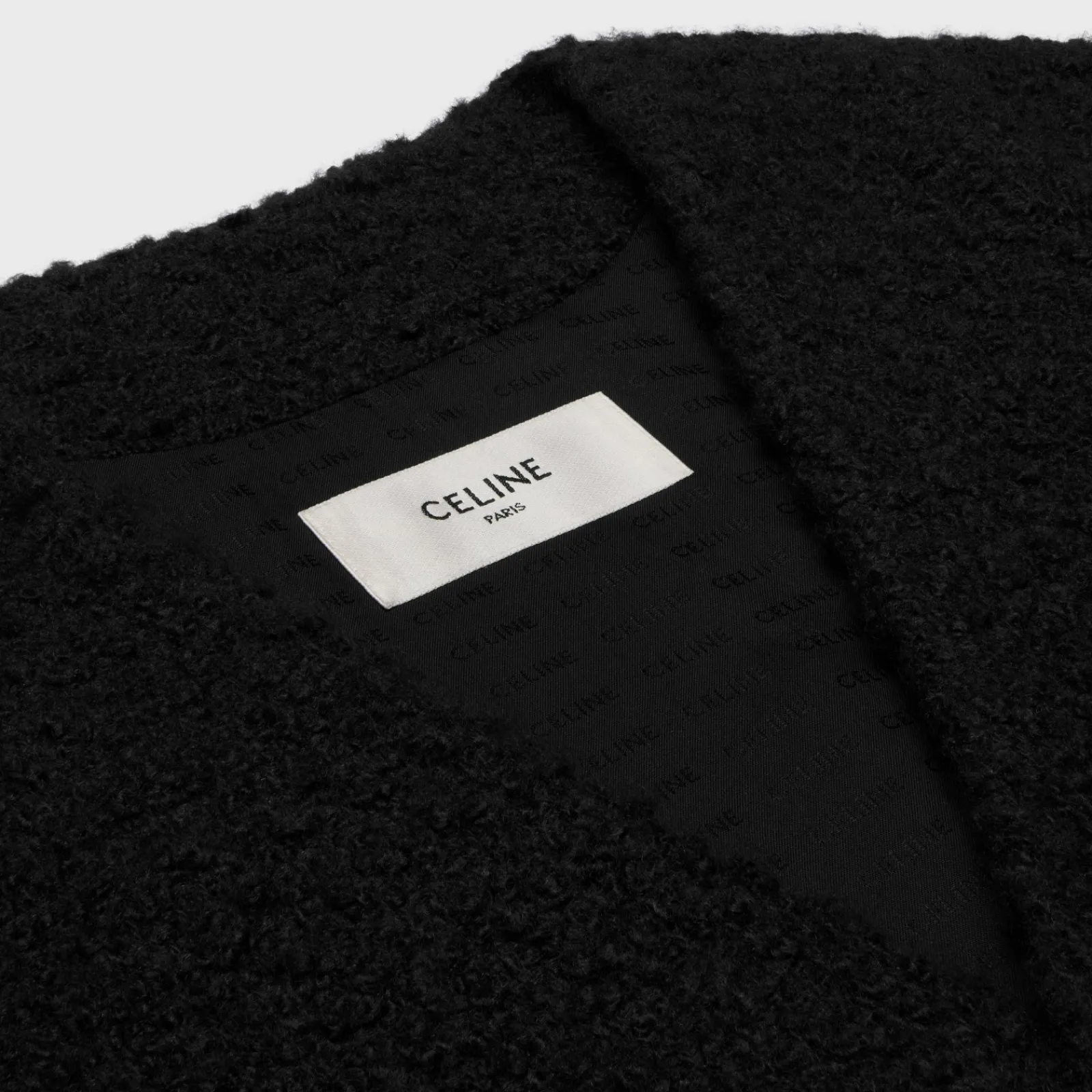 Online oversized jacket in bouclé tweed cashmere Women Jackets
