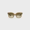 Best Oversized S002 Sunglasses in Acetate Women Celine 3 Dots | Categories·Square