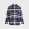 Sale oversized shirt in checked cotton Shirts