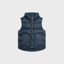 Discount oversized sleeveless down jacket in lightweight nylon Women Jackets