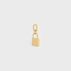 Discount PADLOCK CHARM in Brass Women Categories·Straps And Accessories