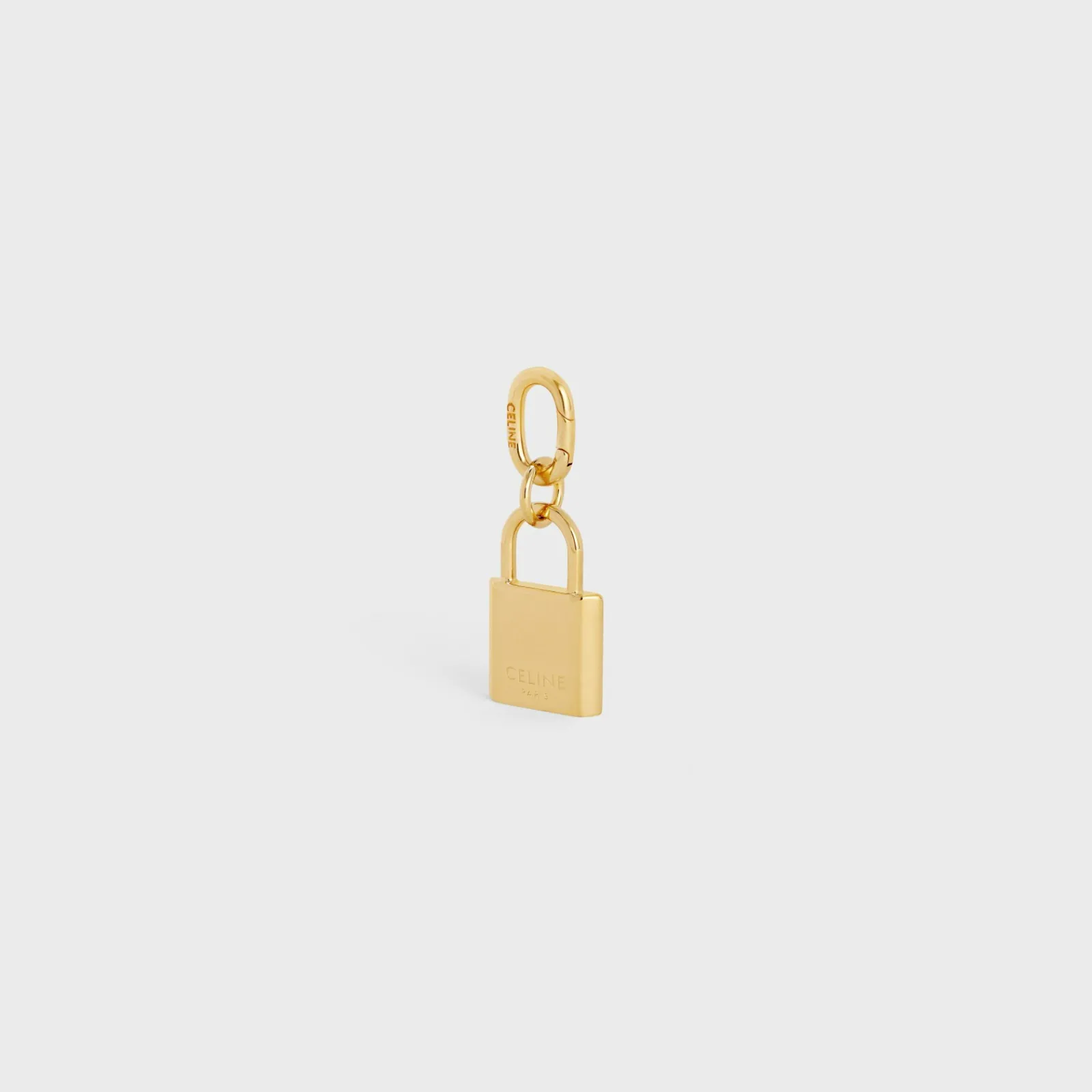 Discount PADLOCK CHARM in Brass Women Categories·Straps And Accessories