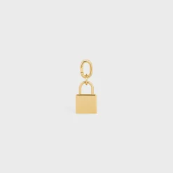 Discount PADLOCK CHARM in Brass Women Categories·Straps And Accessories