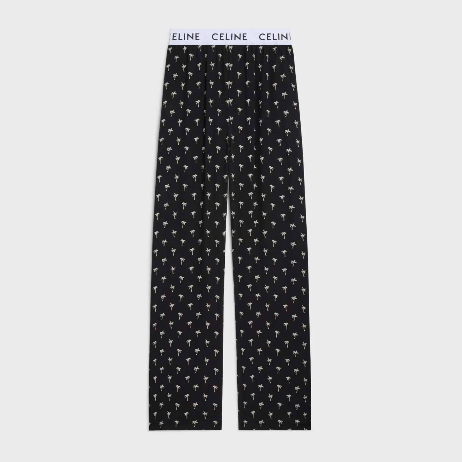 Outlet pajama pants in printed viscose Pants And Shorts