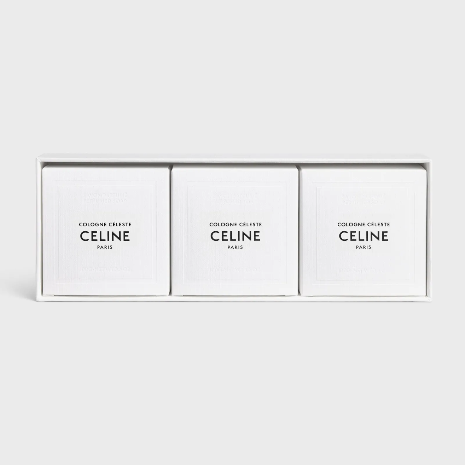 Discount PERFUMED SOAPS SET COLOGNE CÉLESTE 3x100G Fragrances | Bath And Body