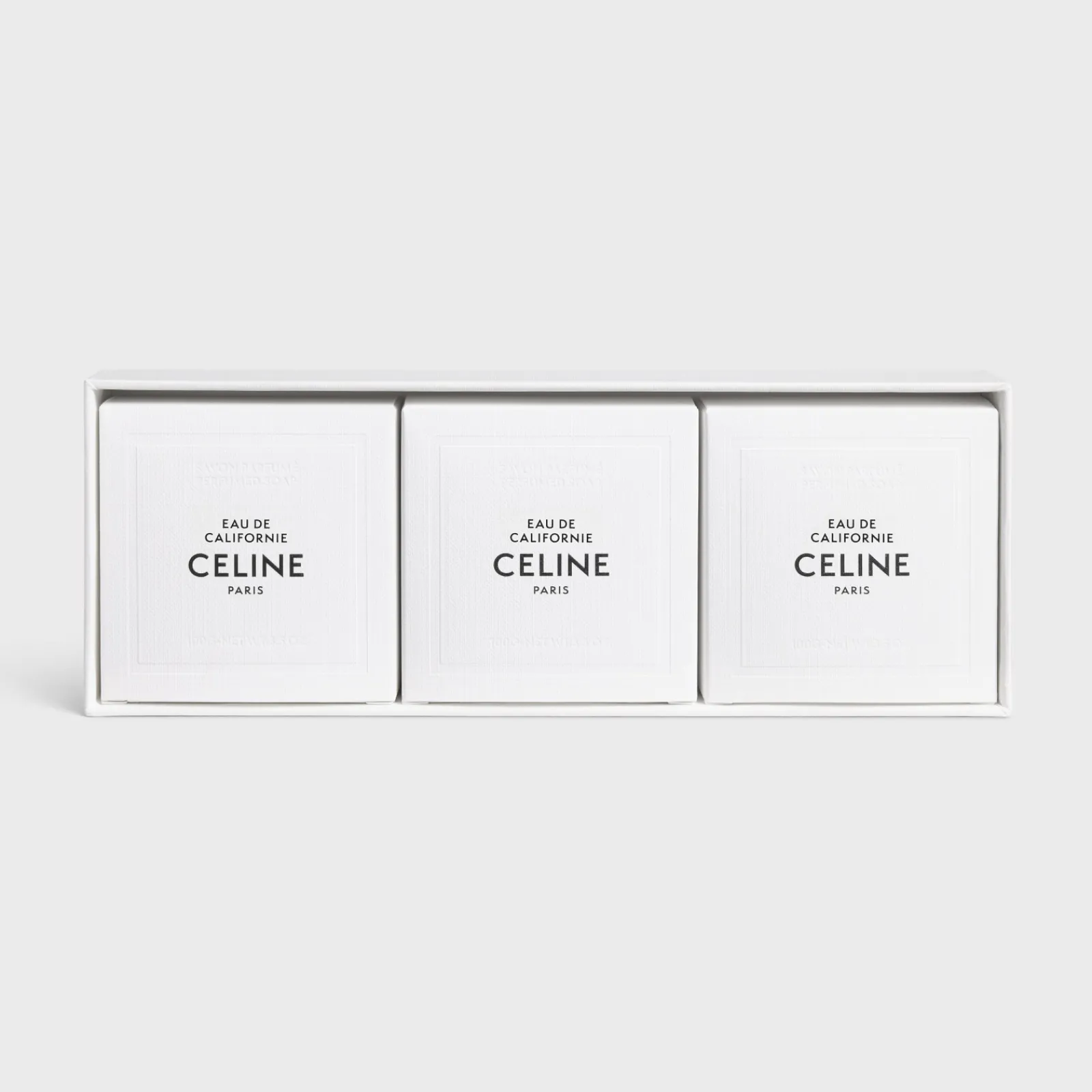 New PERFUMED SOAPS SET EAU DE CALIFORNIE 3x100G Fragrances | Bath And Body
