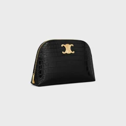 Hot POUCH TRIOMPHE in NILOTICUS CROCODILE Women Triomphe | Categories·Pouches And Tech Accessories