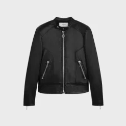 Discount racer blouson jacket in soft lambskin Coats & Blousons | Leather