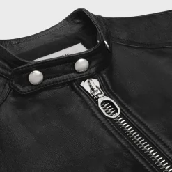 Discount racer blouson jacket in soft lambskin Coats & Blousons | Leather