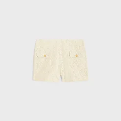 Hot romy mini shorts in lace cotton Women Pants And Shorts