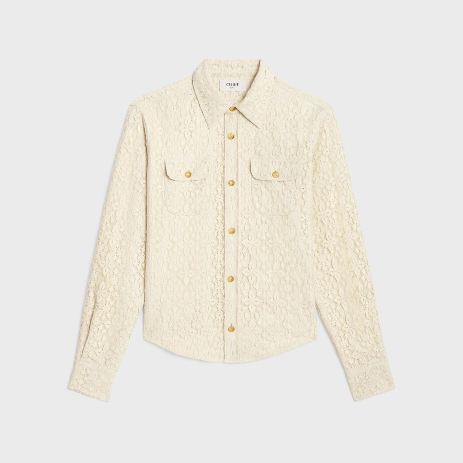 Clearance romy shirt in lace cotton Women Shirts And Tops