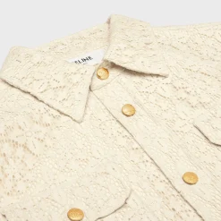 Clearance romy shirt in lace cotton Women Shirts And Tops