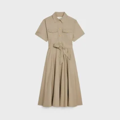 Best saharienne dress in lightweight gabardine Women Dresses And Skirts