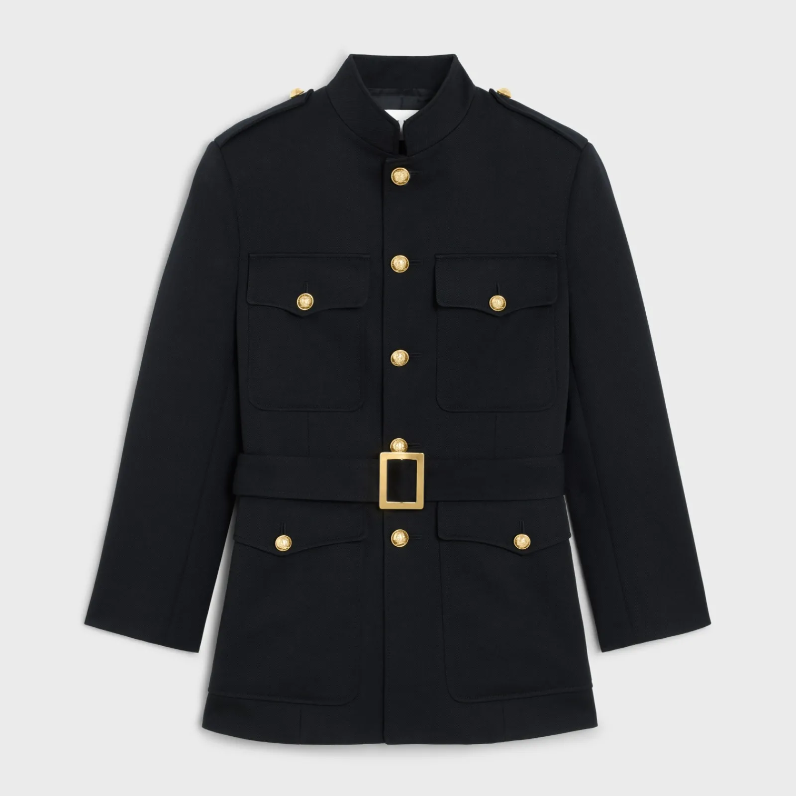Clearance Saharienne military jacket in wool Women Jackets