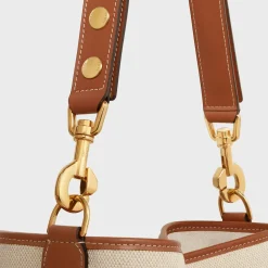 Online SAILOR BUCKET CUIR TRIOMPHE in TEXTILE AND CALFSKIN Women More Lines·Cuir Triomphe | Categories·Bucket Bags