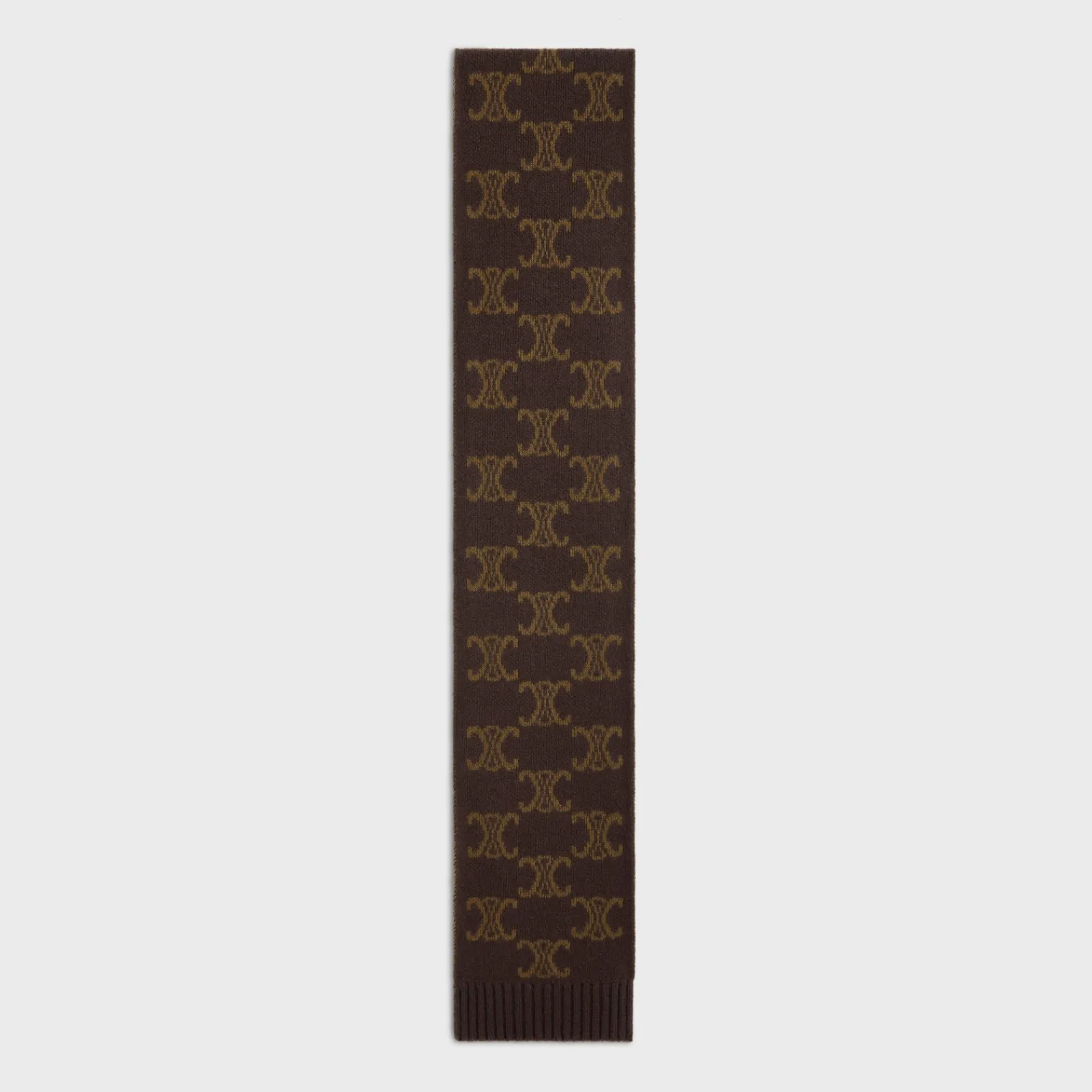 Clearance scarf in monogram wool, cashmere and silk Women Beanies And Scarves