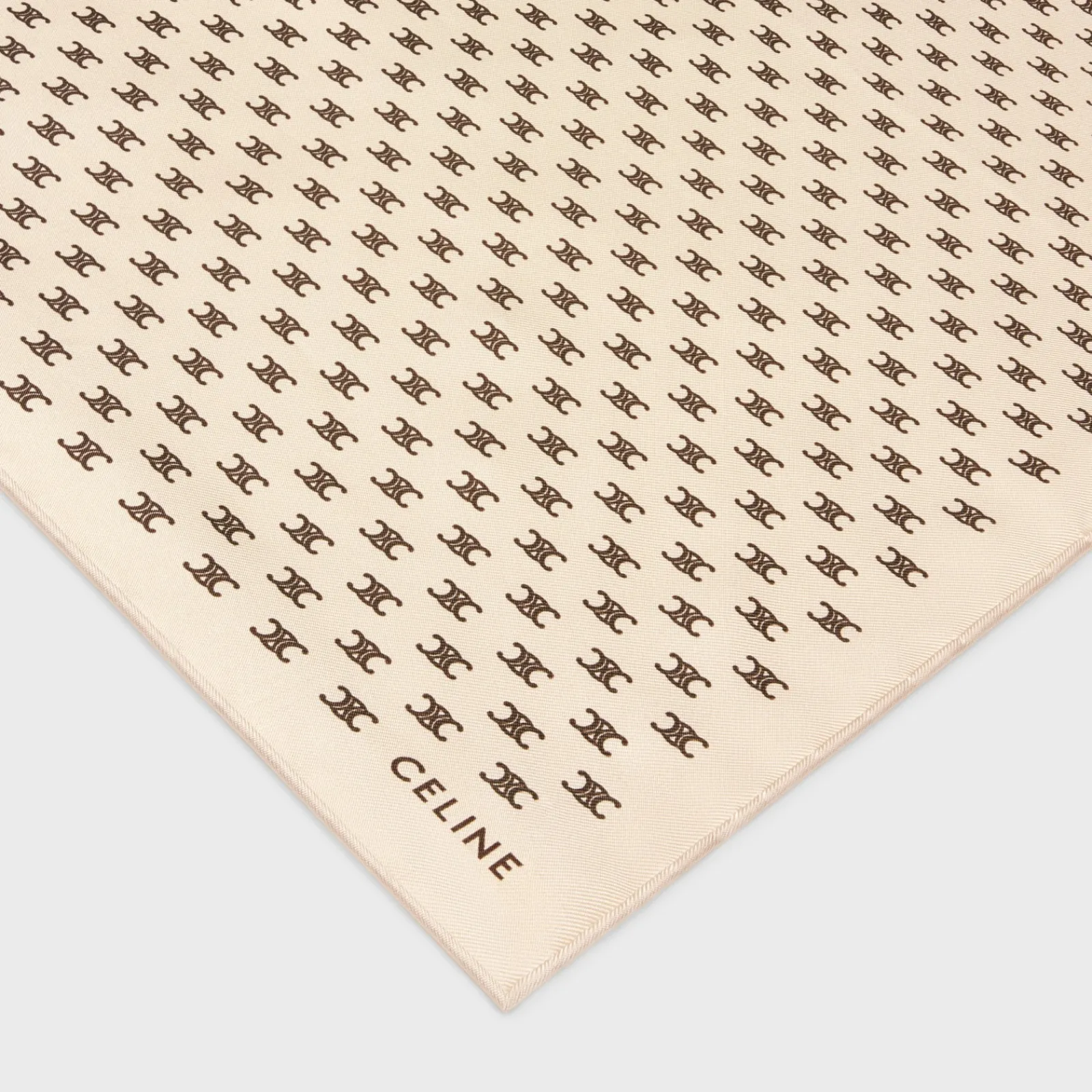 New scarf in triomphe silk twill Women Silk Scarves