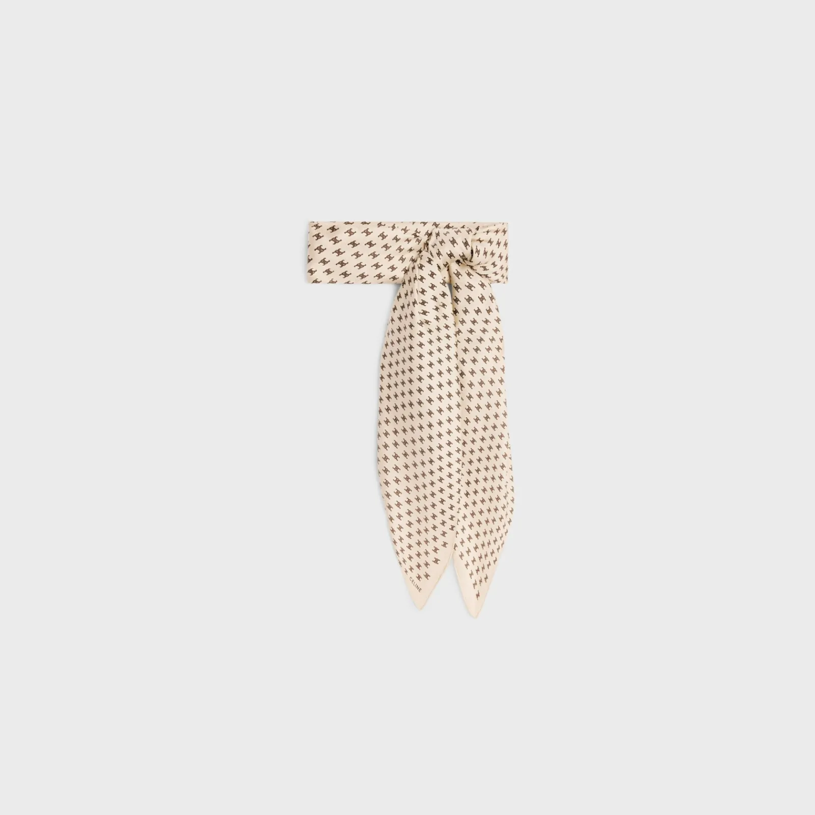 New scarf in triomphe silk twill Women Silk Scarves