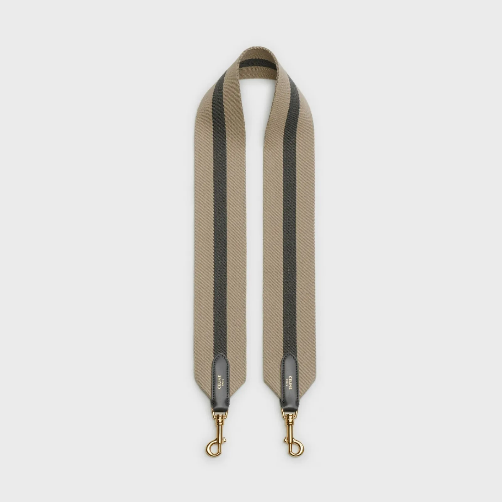 Outlet Short Strap in textile and calfskin Women Categories·Straps And Accessories