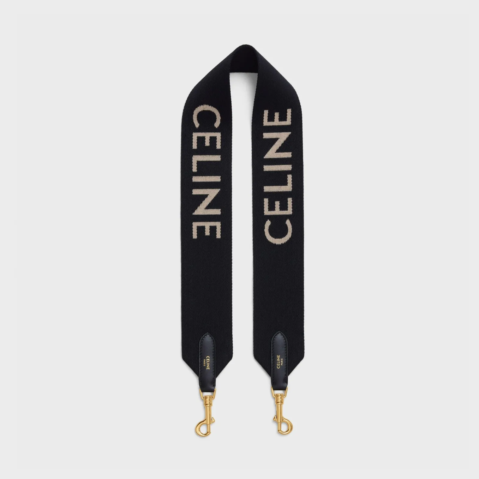 Online Short Strap in Wool with jacquard Women Categories·Straps And Accessories