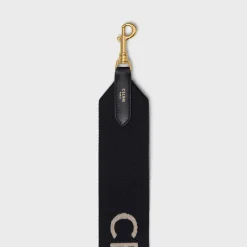 Online Short Strap in Wool with jacquard Women Categories·Straps And Accessories