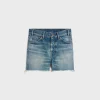 Outlet skate shorts in electric sky wash denim Women Pants And Shorts | Denim