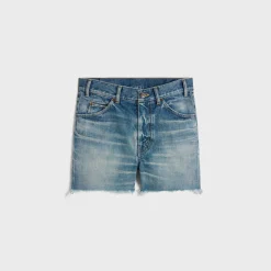 Outlet skate shorts in electric sky wash denim Women Pants And Shorts | Denim