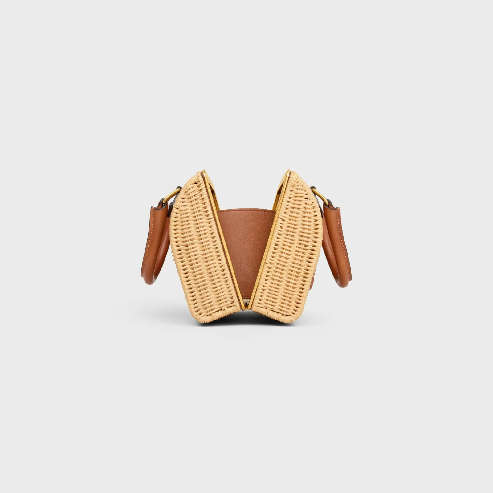 Best SMALL BOSTON cuir triomphe in WICKER AND CALFSKIN Women More Lines·Cuir Triomphe | Categories·Cross-Body Bags