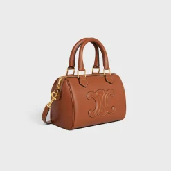 Hot SMALL BOSTON in Smooth Calfskin Women More Lines·Cuir Triomphe | Categories·Cross-Body Bags