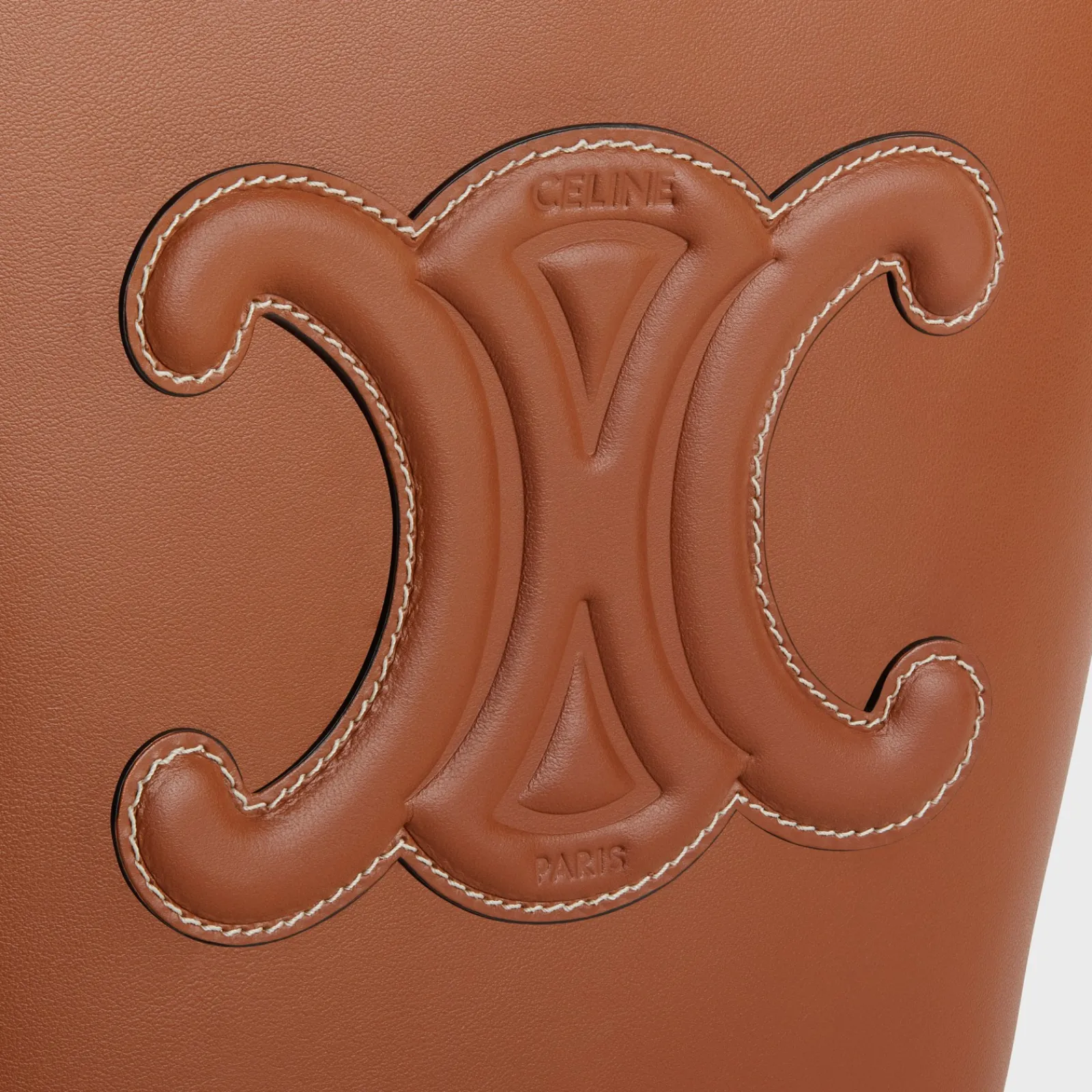 Best SMALL BUCKET CUIR TRIOMPHE in Smooth Calfskin Women More Lines·Cuir Triomphe | Categories·Cross-Body Bags