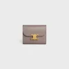 Sale Small Flap Wallet TRIOMPHE in Shiny calfskin Women Triomphe | Categories·Wallets