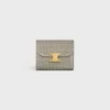 Discount Small Flap Wallet TRIOMPHE in GLITTER TEXTILE Women Triomphe | Categories·Wallets