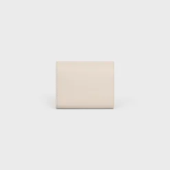 Fashion Small Flap Wallet TRIOMPHE in Shiny calfskin Women Triomphe | Categories·Wallets